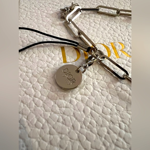New in box  Dior silver phone charm - Picture 8 of 11